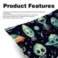 thumbnail image 2 of Alien Set of 2 Velvet Throw Pillow Covers Inserts for Bed Pillow, Decorative Pillows - 16x16 18x18 20x20 Inches with Unique Patterns for Various Occasions, 2 of 6