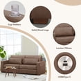 thumbnail image 4 of CHITA Modern High Back Living Room Sofa with USB & Cup Holders, 4 of 15