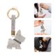 thumbnail image 5 of BRIGHTFUFU Drinestone Dog Cadena de llave de llave de llave mochila mochila colgante decoración de adornos, 5 of 7