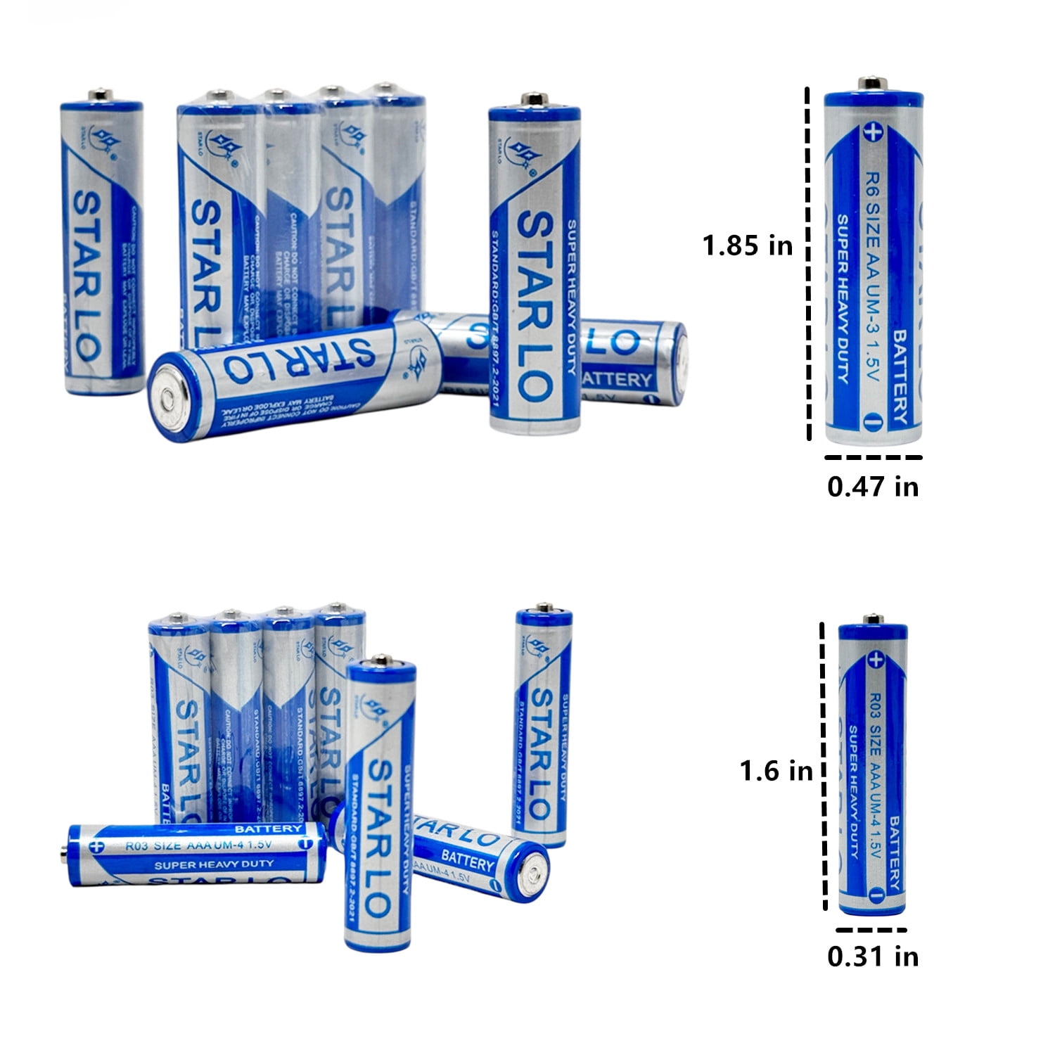 Set of 480 Pc - 240 AA+ 240 AAA Super Heavy Duty Batteries, For Home, Various Household Device, Disposable Carbon Batteries, High Performance Battery, Durable And Long Lasting