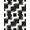 Black And White, Pattern 1, variant on ODIKA 8'x10' Washable Area Rug Non-Slip Chair-Friendly Mat Cow Print Bold Contrasting Scattered Motif Decorative Pick Farm for Dining Room, Large Office, Lounge