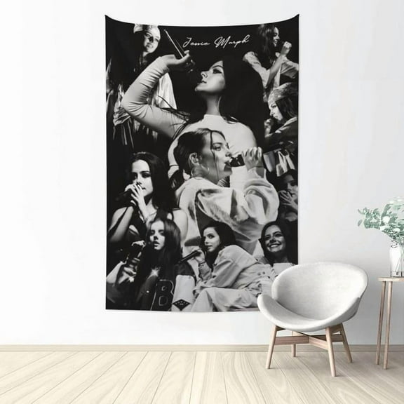 Wall Art Tapestry Jessie Musics flag Murph Wall Hanging Tapestries Poster For Bedroom Living Room Dorm Room Home Party Decor
