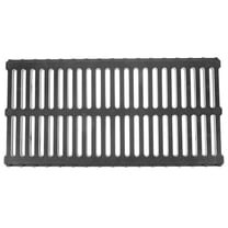 LEORX Sturdy Black Resin Trench Cover Outdoor Drain Grate Easy Install Replaceable Sewer