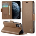 thumbnail image 1 of Funda tipo cartera iPhone 11 Pro con cierre magnético, RFID, tarjetero, soporte, carga inalámbrica, 1 of 5