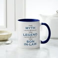 thumbnail image 4 of CafePress - Myth Legend Son In Law Mugs - 11 oz Ceramic Mug - Novelty Coffee Tea Cup, 4 of 4