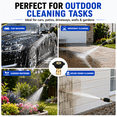 thumbnail image 5 of Pressure Washer Tips, Rotating Turbine Nozzle 4000 PSI Pressure Washer Attachment, 4.0 GPM Turbine Nozzle, with 7-Piece Spray Tip, 5 of 8