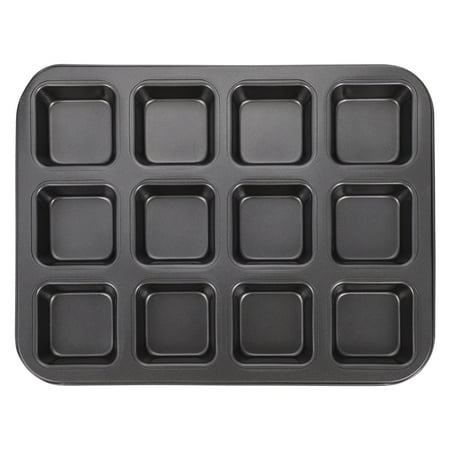 

FRCOLOR Brownie Making Mold Non-stick Cake Baking Mold Multi-grid Cupcake Maker Mold Kitchen Supply