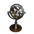 thumbnail image 1 of Armillary Sphere on wood base, 1 of 1