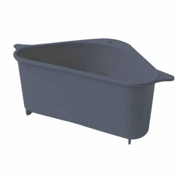 Clearance! EQWLJWE Kitchen Storage Rack,Household Sink Drain Rack Triangle Vegetable Rack Bathroom Shower Shelf Caddy Organizer Waterproof & Oilproof Shower Corner Rack for Bathroom & Kitchen