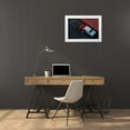 thumbnail image 3 of Al-Nasser, Nasser 18x13 White Modern Wood Framed Museum Art Print Titled - Red, 3 of 4