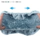 thumbnail image 4 of Funda de Taburete Redondo Uxcell, Fundas de Taburete Elásticas Lavables, Funda de Cojín de Taburete, Funda de Asiento de Silla Estirable para Sillas Azules 14"-18", 4 of 7