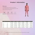 thumbnail image 7 of Zaldita Men's Christmas Candy Cane Jumpsuit Long Sleeve Striped Zentai Unitard Leotard Bodysuit Dancewear Red L, 7 of 7