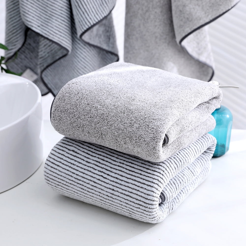 Zhuge 6pcs Bathroom Hand Towels, Home Soft Cotton Ultra-Soft 100% Cotton Hand Towel – Highly Absorbent for Shower, Pool, Spa, and Gym 55.12x27.56inch (gray)