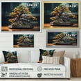 thumbnail image 4 of Designart "Bonsais Wisdom Asian beauty VII" Asian Wall Art Living Room, 4 of 5