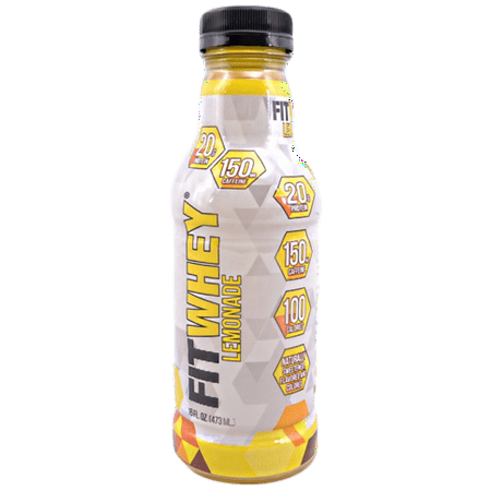 Energy Protein Drink Lemon, 16 oz （Pack of 3）