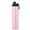 Pink, variant on Boyun Daj 25oz Water Bottle with Handle, 304 Stainless Steel Double Wall Vacuum, Leak Proof Wide Mouth Sports Bottle, BPA Free, Keep Hot & Cold, Black