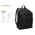 thumbnail image 4 of Awkward Styles BG204 Basic Backpack Durable Spacious Functional Everyday Backpack with Laptop Sleeve Multiple Zippered Compartments Mesh Organizer for Work School Travel, 4 of 4