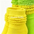 thumbnail image 4 of TELOLY 3Pairs Slouchy Socks for Women,No Squeeze, No Deformation Boot Socks for Women,Color Block Design Scrunch Socks Women,Combination3, 4 of 6