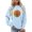 Light Blue [Womens Halloween Sweatshirts] [WenDA6070212], variant on Halloween Sweaters for Women Plus Size Funny Skeleton Pumpkin Graphic Long Sleeve Sweatshirt for Women Fall Outfits Women's Clothing Womens Fall Fashion Tops Orange, XXL