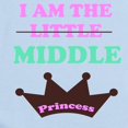 thumbnail image 2 of CafePress - Little Girls Sister/Princes Body Suit - Long Sleeve Cotton Baby Bodysuit, 2 of 4