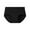 Black, variant on 6 Pack Underwear For Women Mid Rise Printed Soft Full Crotch Comfort Hygiene Thongs For Women,Grey,XL