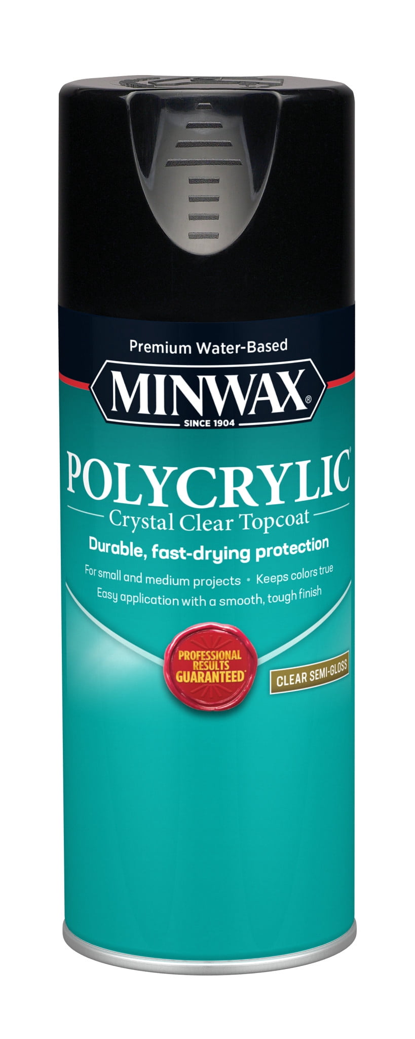 (2 pack) Minwax Polycrylic Protective Finish, Clear Semi-Gloss, Clear, 11.5 oz