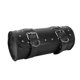 thumbnail image 3 of Bolsa de herramientas para motocicleta de cuero artificial con espacio suficiente, universal, duradera, para guardar equipaje, color negro, 3 of 15