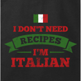 thumbnail image 3 of Inktastic No Recipes I'm Italian Tote Bag, 3 of 3