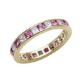 thumbnail image 2 of Karina B� Genuine Pink Sapphire Eternity Band, 2 of 9