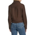 thumbnail image 2 of Andrew Marc womens  Leather Trucker Jacket, s, Brown, 2 of 4