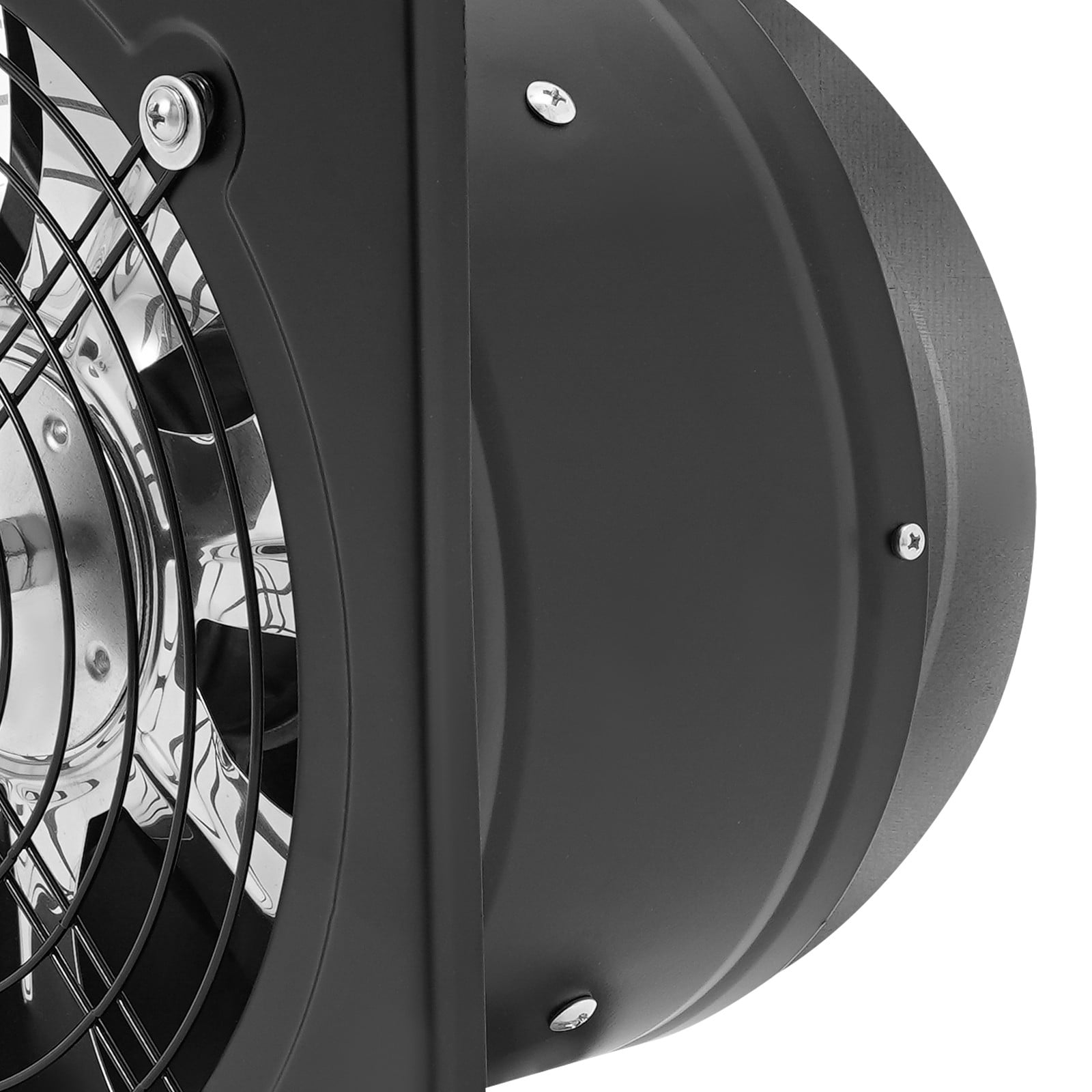 TFCFL 10'' Exhaust Fan 100W AC 110V Wall Mounted Ventilation Fan Bathroom Kitchen Air Blower Extractor Fan 2600r/min