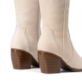 thumbnail image 4 of DREAM PAIRS Botas Vaqueras para Mujer Hasta Las Rodilla, Cowboy Boots Mujer Con Tacón, 4 of 5