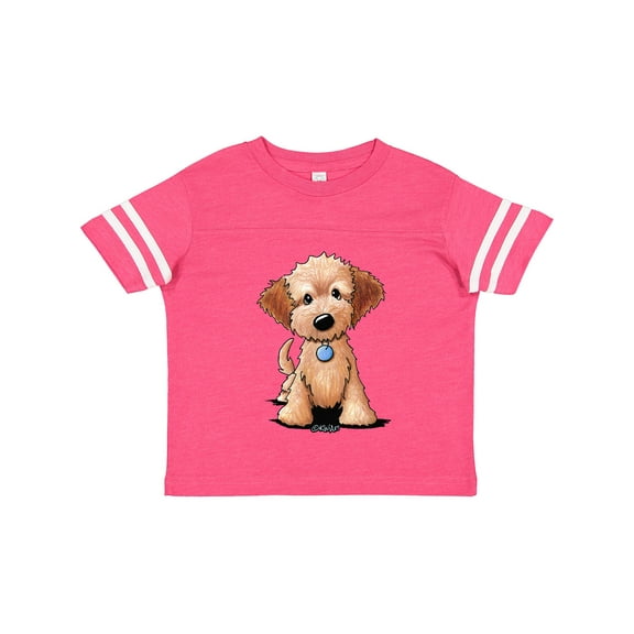 Inktastic Kiniart Mini Goldendoodle Boys or Girls Toddler T-Shirt