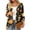 BB37_Dark Gray, variant on Halloween Cardign Sweaters for Women 3/4 Length Sleeve Lightweight Funny Pumpkin Printed Open Front Cardigan Green M
