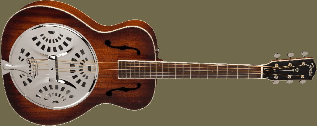 Fender PR-180E Resonator, Walnut Fingerboard, Aged Cognac Burst
