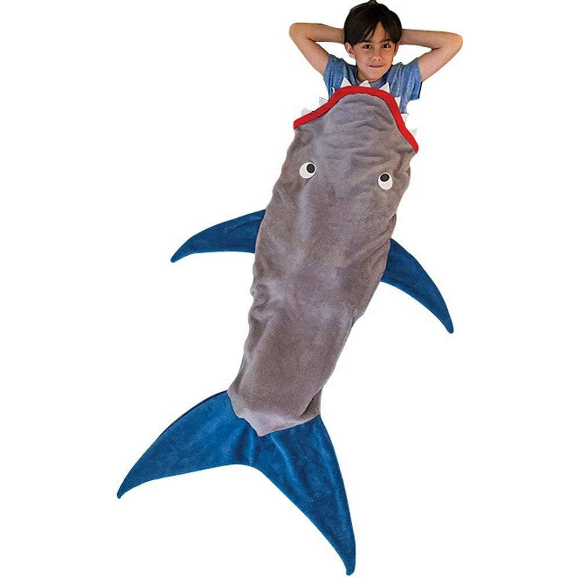 Couverture Queue de Requin pour Enfants, Sacs de Couchage Requin