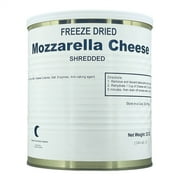 (Single Can) Military Surplus Freeze Dried Mozzarella Cheese 25+ Years Long Shelf Life | Emergency Camping Food for Hiking, Backpacking | #10 Can 