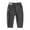 Dark Gray, variant on GigrtiJin 3-10 Years Toddler Boys Cotton Casual Pants Solid Color Elastic Waisted Straight Leg Pants with Pocket