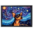 thumbnail image 2 of Chinese Shar Pei Dog Canvas Van Gogh Starry Night Wall Art Gifts Canvas Wall Art Frame Music Artist Customized Canvas Framed Photo Art Work For The Bedroom(Gifts For Dog Lover ), 2 of 6