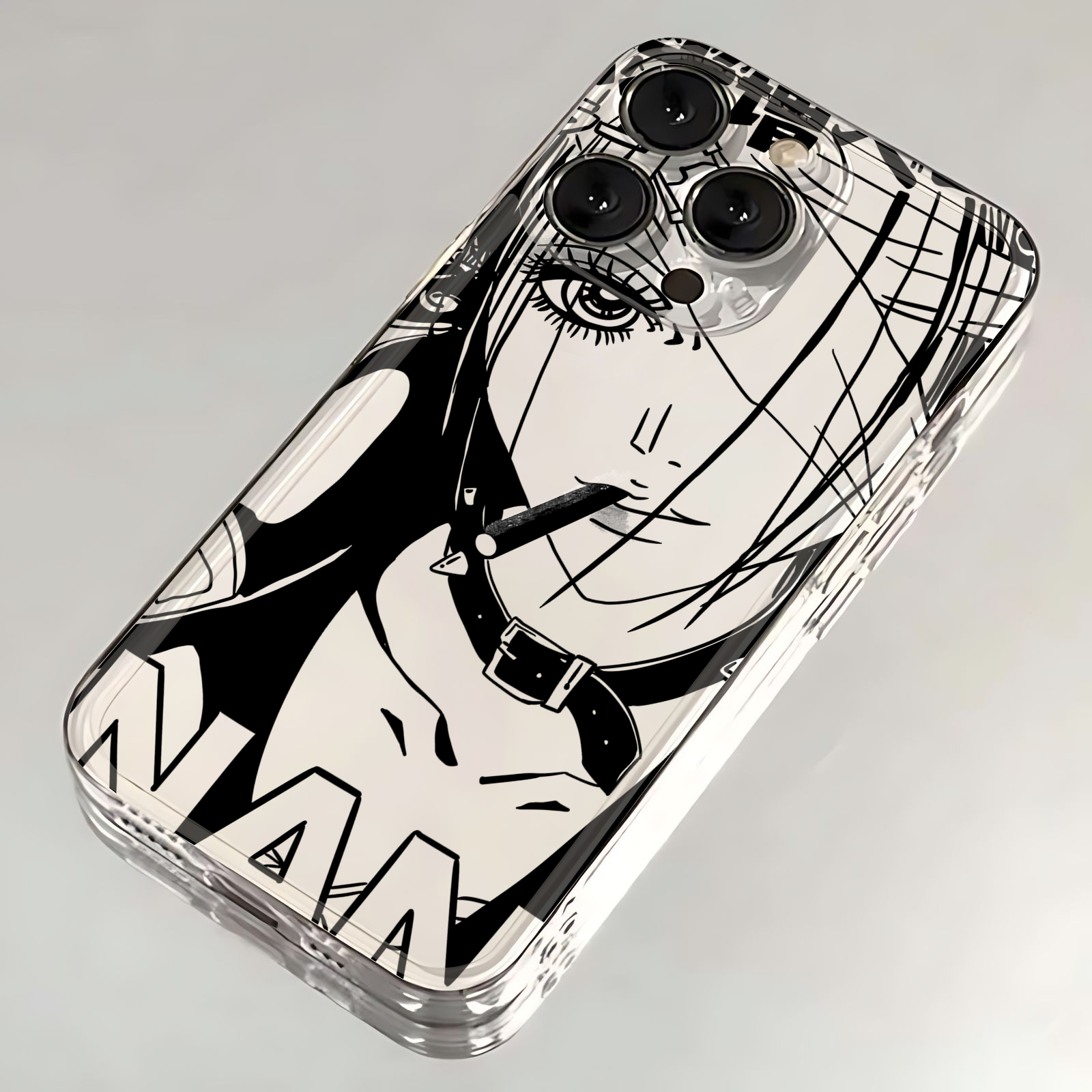 Nana　iPhone Anime Nana Osaki Line Phone Case For iPhone 16 15 14 13 12 11 Mini