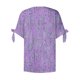 thumbnail image 5 of Fiudx Ofertas de La Semana Blusa de Manga Corta de Verano con Cuello En V para Mujer, Sexy, Informal, con Estampado Regular, 5 of 5