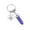Purple, variant on Kiplyki Hexagonal Chakra Pendant Bullet Crystal Pendant Gemstone Pointed Quartz Stone Keychain Pendants