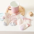 thumbnail image 2 of Baby And Toddler Socks Boys And Girls 8 Pack Cotton Baby Socks Summer Spring And Fall 3-12m, 2 of 3
