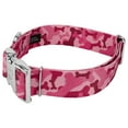 thumbnail image 3 of Country Brook Petz® 1 1/2 inch Premium Pink Bone Camo Dog Collar, Large, 3 of 5