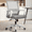 Grey, variant on NEO CHAIR Office Computer Desk Chair Mid-Back Mesh Wide Seat, Pink