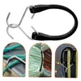 thumbnail image 5 of Niceauty Grip For Tarpaulin Bungee Cord With Hooks Black Rubber 1Pcs, 5 of 8
