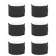 thumbnail image 2 of M Buder Correas de Esquí Ajustables 6 Piezas Cintas de Fijación Resistentes de Nylon y Esponja Suave para Proteger y Transportar Equipos de Deportes de Invierno 48 cm / 18.9 inches, 2 of 9