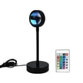 thumbnail image 1 of Luces nocturnas, proyector de arcoíris al atardecer, lámpara de mesita de noche Usb, regalo para el Día de San Valentín, lámparas de dormitorio, Bar, café, luz LED de ambiente, 1 of 4