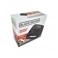 thumbnail image 3 of BLACK+DECKER Electric Waffle Maker, Nonstick, Black, 3 of 6