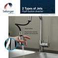 thumbnail image 4 of Belanger URB78CBN2 Single-Handle Pull-Down Kitchen Faucet, Brushed Nickel, 4 of 14